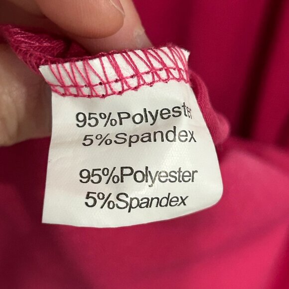 Grace Karin Sleeveless Pink Drapey Fit Flare Dress Size Small Party Chic - Picture 6 of 10